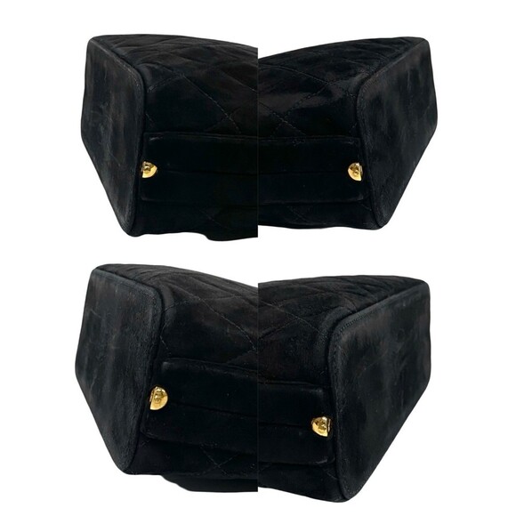 CHANEL Black Leather Logo Bag - Picture 7 of 8